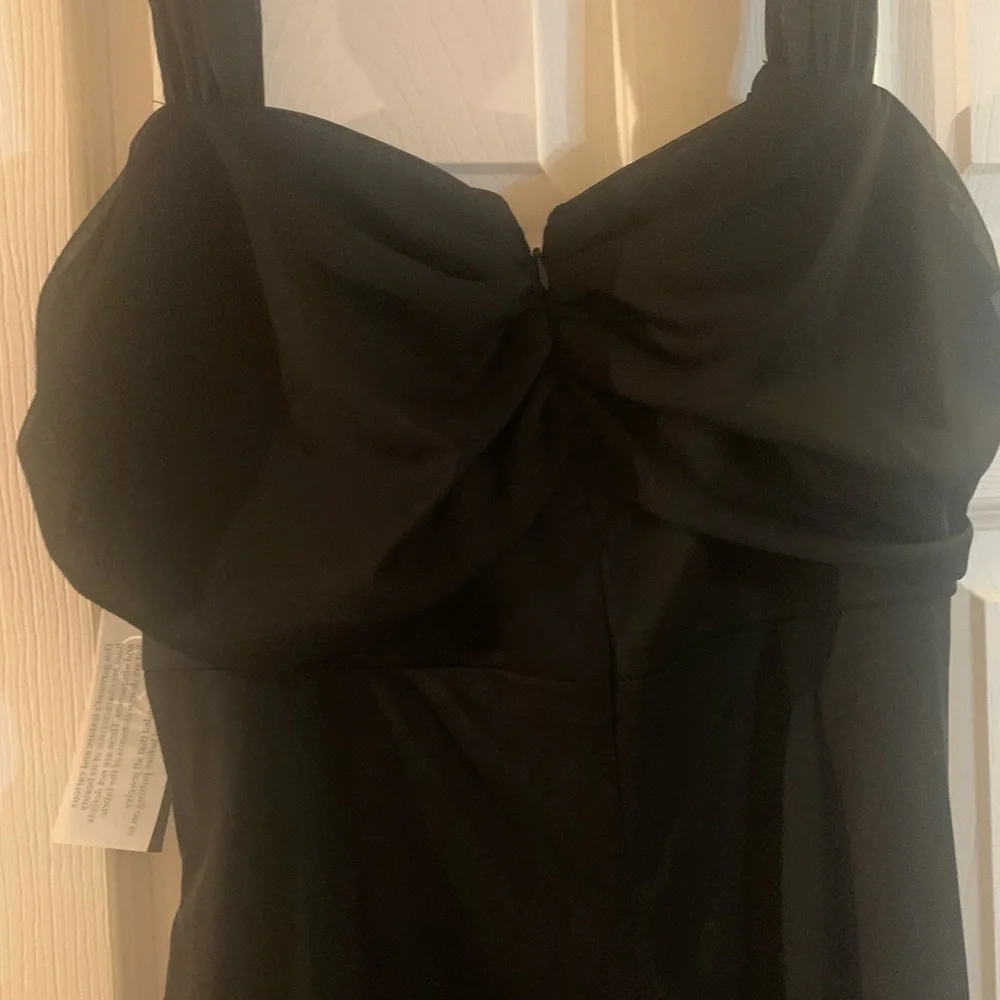 ALEX EVENING BLACK DRESS, Size 10 NWT NEVER WORN. - Picture 2 of 8